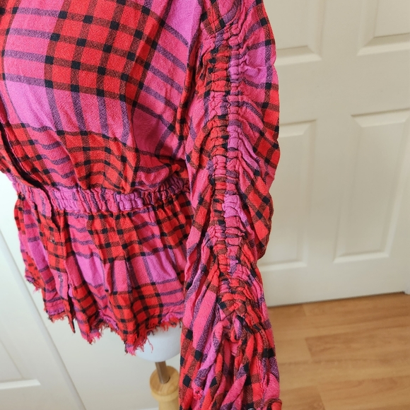 We The Free People Plaid Shirt - Picture 5 of 12